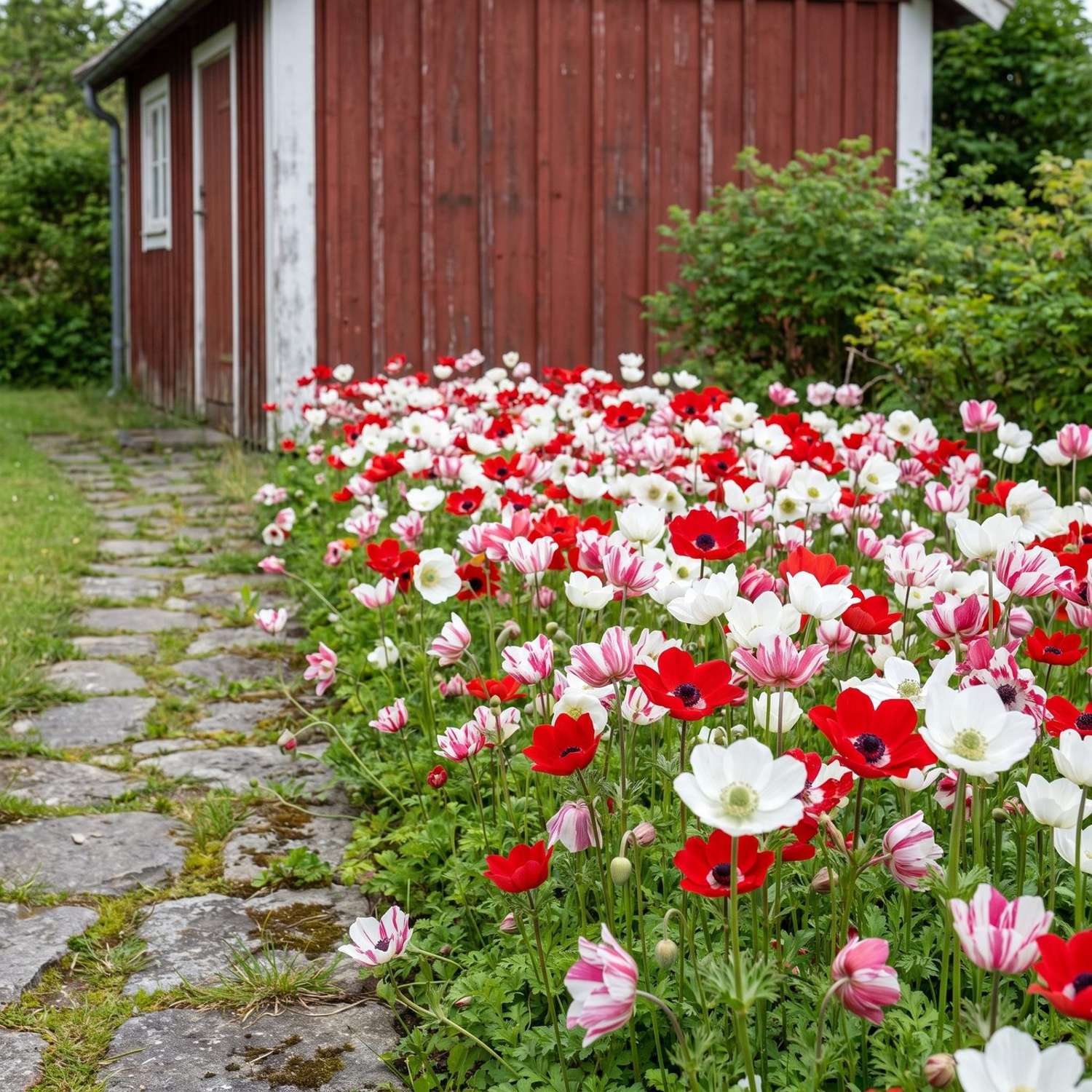 Færdigbed 'Red Tiger' (1 m²)